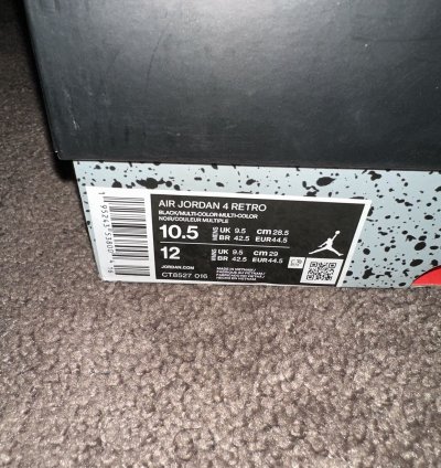 Jordan 4 Retro Red Thunder