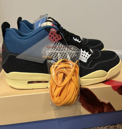 Jordan 4 Union Off Noir