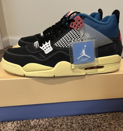 Jordan 4 Union Off Noir