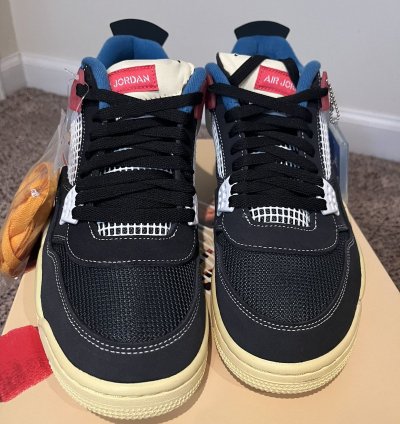 Jordan 4 Union Off Noir
