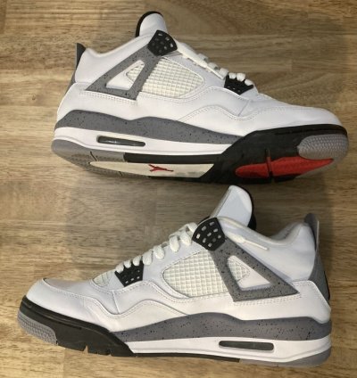 Jordan 4 White Cement