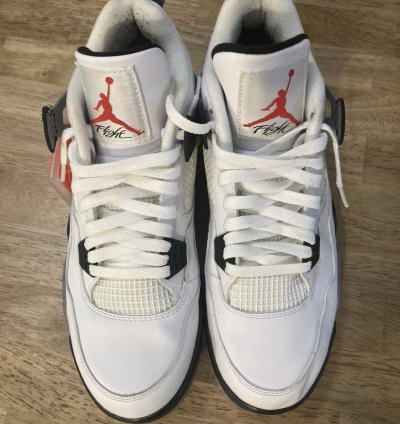 Jordan 4 White Cement