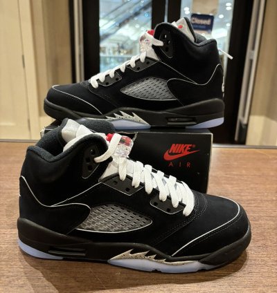 Jordan 5 High Black Metallic