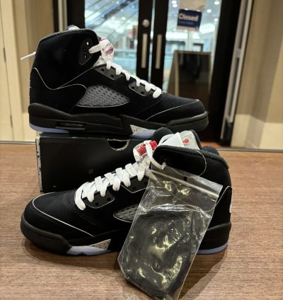 Jordan 5 High Black Metallic