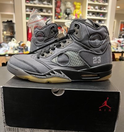 Jordan 5 retro off white muslin