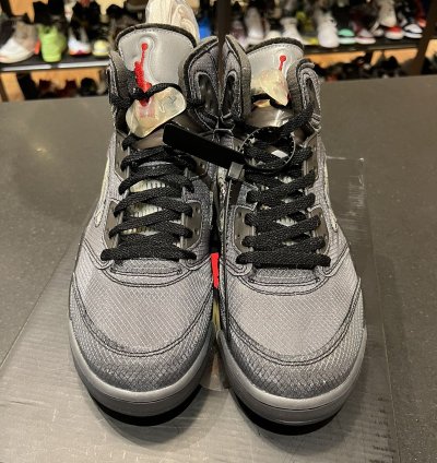 Jordan 5 retro off white muslin