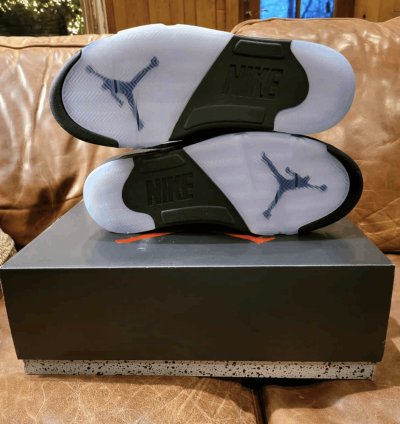 Jordan 5 Retro OG Black Metallic Reimagined 2025 New Size 13