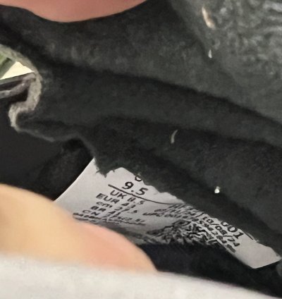 Jordan 5 Retro OG Reimagined Black Metallic Size 9 5