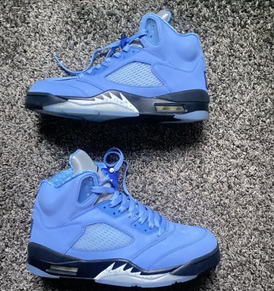 Jordan 5 Retro UNC University blue