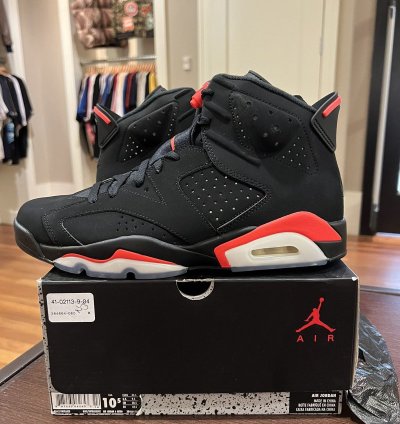 Jordan 6 Retro Black Infrared