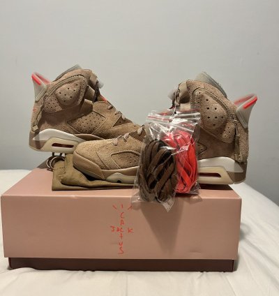 Jordan 6 Travis Scott British Khaki