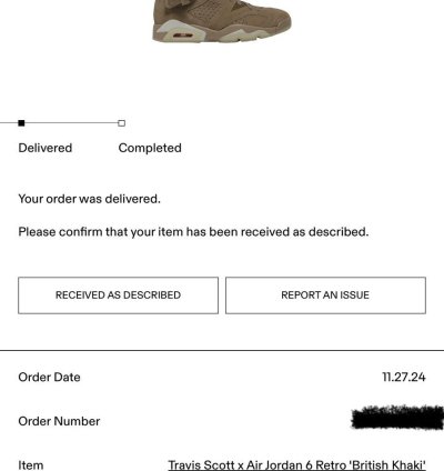 Jordan 6 Travis Scott British Khaki