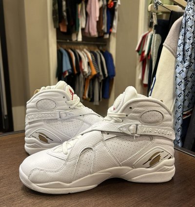 Jordan 8 Retro OVO White