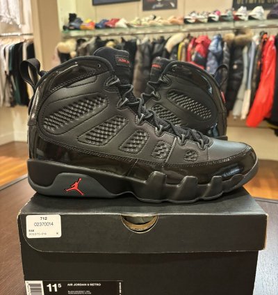 Jordan 9 Retro Bred Patent
