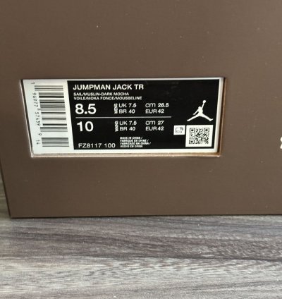 Jordan Jumpman Jack TR Sail Travis Scott sz 8 5