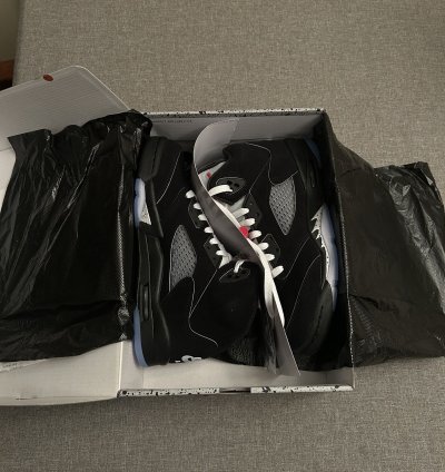Jordan Metallic 5 Reimagined Size 7Y