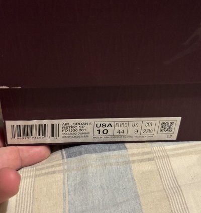 Ma Mani re Air Jordan 5 Retro Dusk