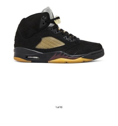 Ma Mani re Air Jordan 5 Retro Dusk