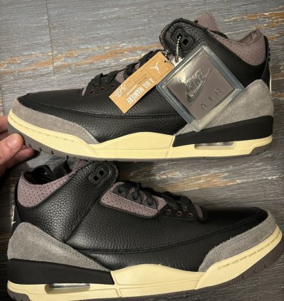 Ma Maniere Air Jordan 3 Black Men 11 5