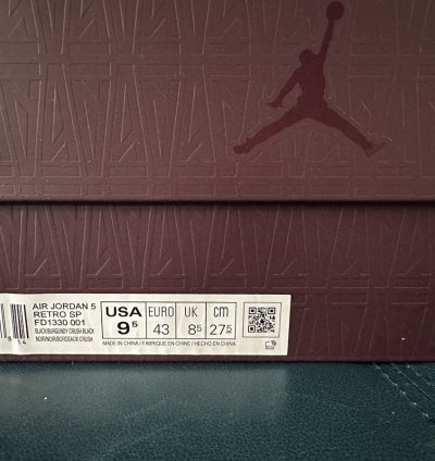 Ma Maniere Jordan 5 Dusk