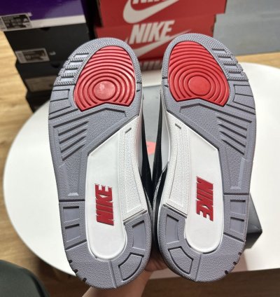 NEW Size 10 5 US Men - Jordan 3 Retro OG 2024 Black Cement