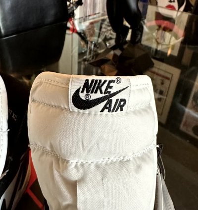 NIKE AIR JORDAN 1 85 RETRO HIGH BLACK WHITE 9 5 BQ4422-001