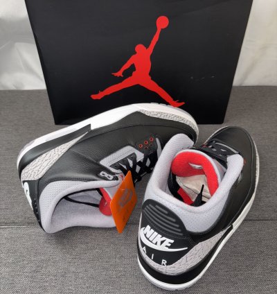 Nike Air Jordan 3 Retro Black Cement (2024) 12 DN3707-010