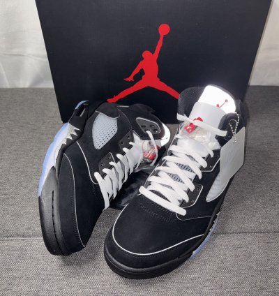 Nike Air Jordan 5 Retro Black Metallic Reimagined HF3975-001