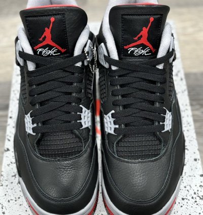Nike Air Jordan Retro 4 Bred Reimagined