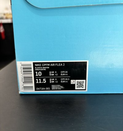 Nike CPFM Air Flea 2 Black Sz 10 (2023)