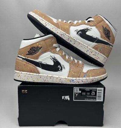 Nike Jordan 1 Retro Mid SE Brushstroke 2023