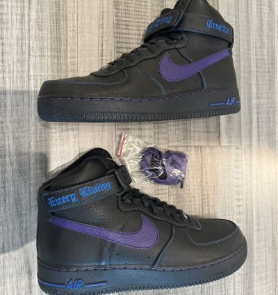 Sample Nike Air Force 1 AF1 High Vlone Purple Blue Size 12