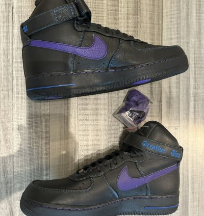 Sample Nike Air Force 1 AF1 High Vlone Purple Blue Size 12