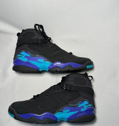 Size 10 5 - Nike Air Jordan 8 Retro Aqua 2007 Men Shoes