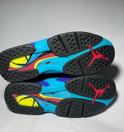 Size 10 5 - Nike Air Jordan 8 Retro Aqua 2007 Men Shoes