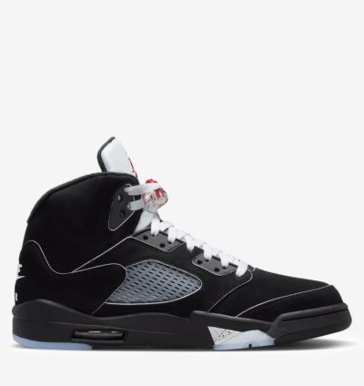 Size 11 Nike Air Jordan 5 Retro OG Black Metallic Reimagined