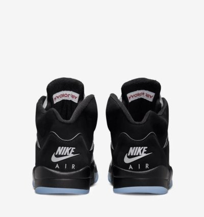 Size 11 Nike Air Jordan 5 Retro OG Black Metallic Reimagined