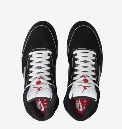 Size 11 Nike Air Jordan 5 Retro OG Black Metallic Reimagined