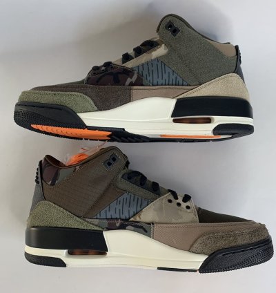 Size 12 - Nike Air Jordan 3 Retro Camo Patch Work DO1830-200