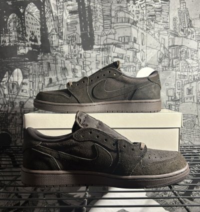 Size 12 Travis Scott Air Jordan 1 Velvet Brown