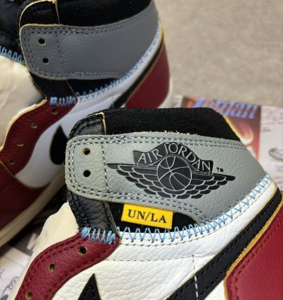 Size 8 Air Jordan 1 Retro High OG SP Union LA Chicago Shadow