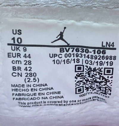 Supreme Jordan 14 black white Red