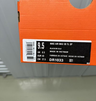 Supreme Nike air max 98 TL