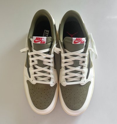 Travis Scott Air Jordan 1 Low SP Medium Olive