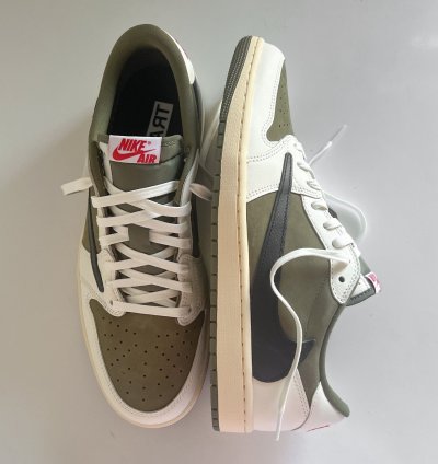 Travis Scott Air Jordan 1 Low SP Medium Olive