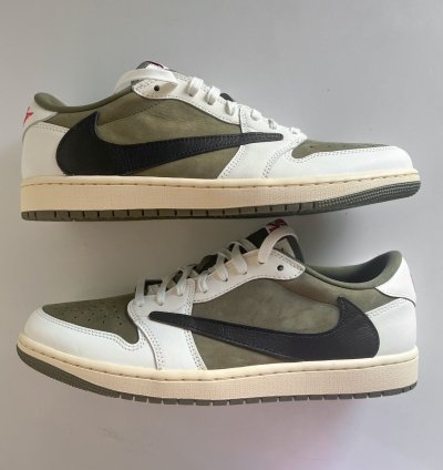 Travis Scott Air Jordan 1 Low SP Medium Olive