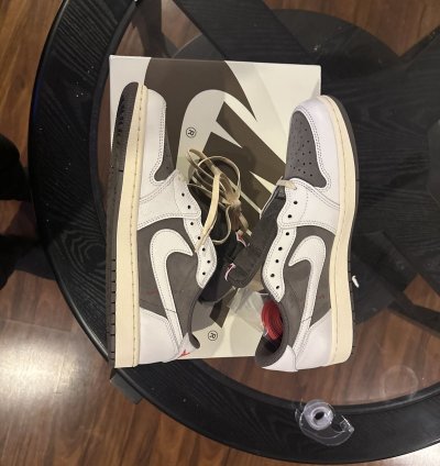 Travis Scott Jordan 1 Low Reverse Mocha