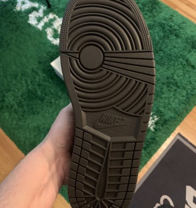 Travis Scott Jordan 1 Low Velvet Brown