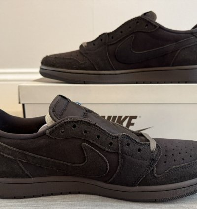 Travis Scott Jordan 1 Retro Low Velvet Brown Dark Mocha 12