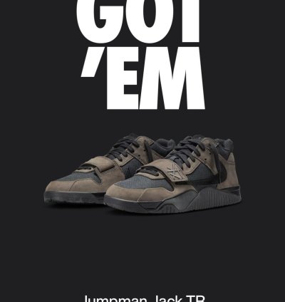 Travis Scott Jumpman Jack TR Dark Mocha Size 11 New